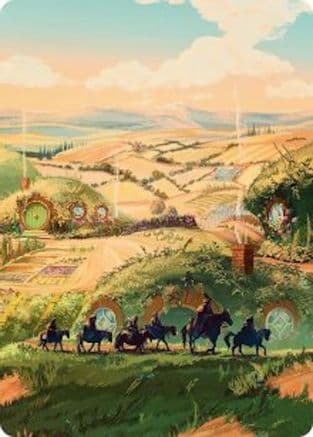 Plains Art Card |  (041) [Art Series: The Hobbit]