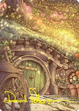 Plains (Summer) Art Card (Gold-Stamped Signature) |  (045) [Art Series: The Hobbit]