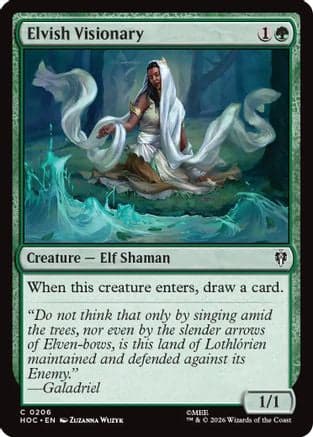 Elvish Visionary |  (206) [The Hobbit: Eternal-Legal]