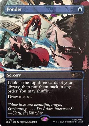 Ponder (7125) |  (7125) [Secret Lair Drop Series]