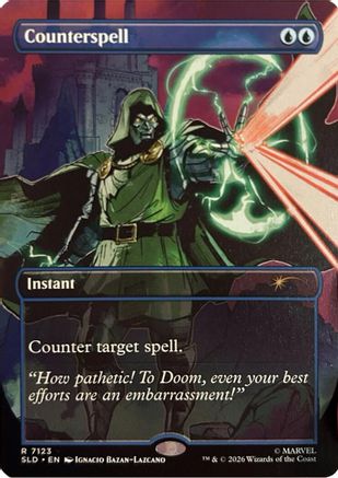 Counterspell (7123) |  (7123) [Secret Lair Drop Series]