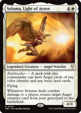 Seluma, Light of Aysen |  (004) [Mystery Booster Commander Edition]