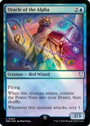 Oracle of the Alpha |  Foil (064) [Mystery Booster Commander Edition]