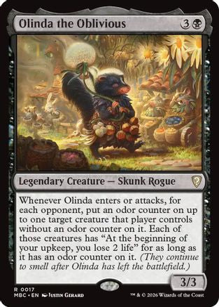 Olinda the Oblivious |  Foil (017) [Mystery Booster Commander Edition]