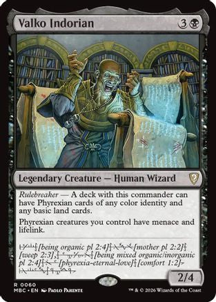 Valko Indorian |  Foil (060) [Mystery Booster Commander Edition]