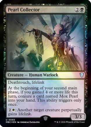 Pearl Collector |  Foil (065) [Mystery Booster Commander Edition]