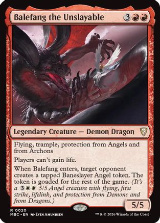 Balefang the Unslayable |  (020) [Mystery Booster Commander Edition]