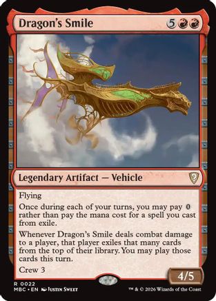 Dragon's Smile |  (022) [Mystery Booster Commander Edition]