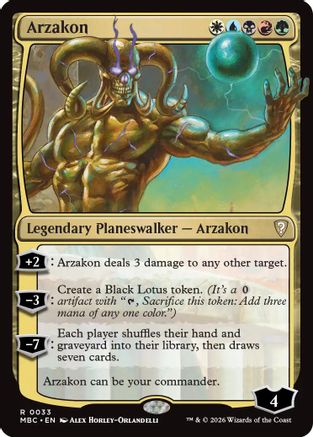 Arzakon |  Foil (033) [Mystery Booster Commander Edition]