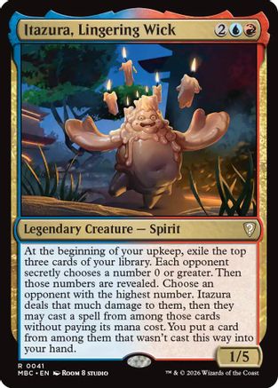 Itazura, Lingering Wick |  (041) [Mystery Booster Commander Edition]