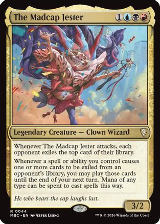 The Madcap Jester |  (044) [Mystery Booster Commander Edition]