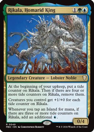 Rikala, Homarid King |  (049) [Mystery Booster Commander Edition]