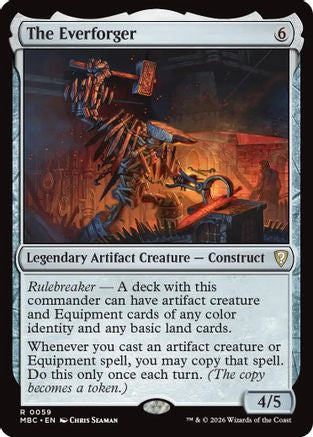 The Everforger |  Foil (059) [Mystery Booster Commander Edition]