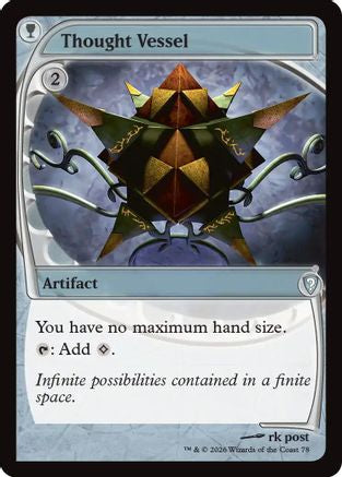 Thought Vessel (Future Sight) |  (078) [Mystery Booster Commander Edition]