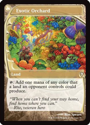 Exotic Orchard (Future Sight) |  (079) [Mystery Booster Commander Edition]