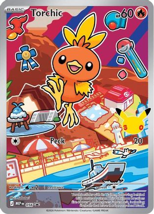 Torchic 056- First Partner Collection 2026 Holofoil