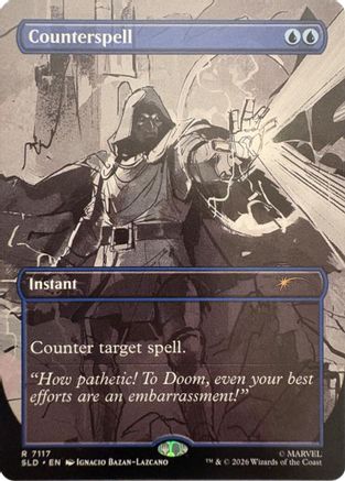 Counterspell (7117) |  (7117) [Secret Lair Drop Series]