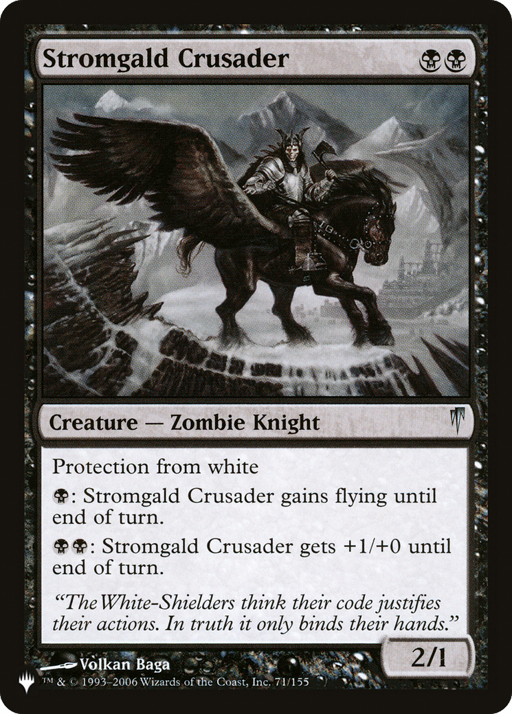 Stromgald Crusader |  (CSP-71) [The List]