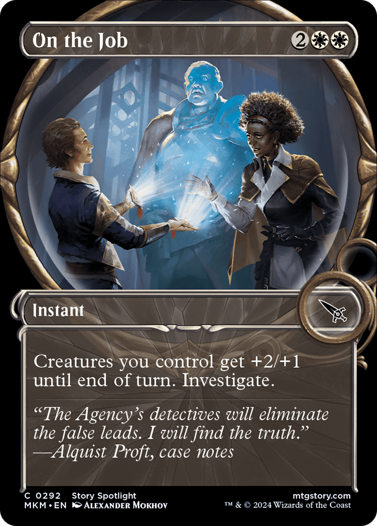 On the Job (Showcase) [Murders at Karlov Manor] Foil