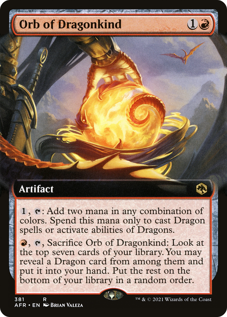 Orb of Dragonkind (Extended Art) [Dungeons & Dragons: Adventures in the Forgotten Realms] Foil
