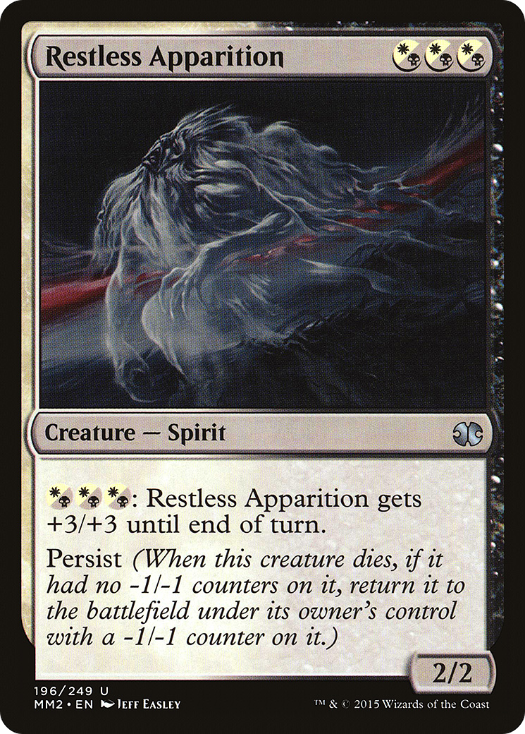 Restless Apparition [Modern Masters 2015] Foil