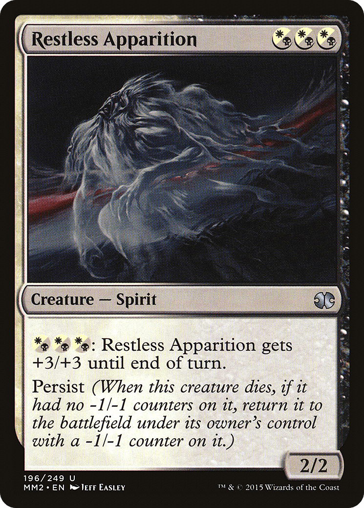 Restless Apparition [Modern Masters 2015] Foil