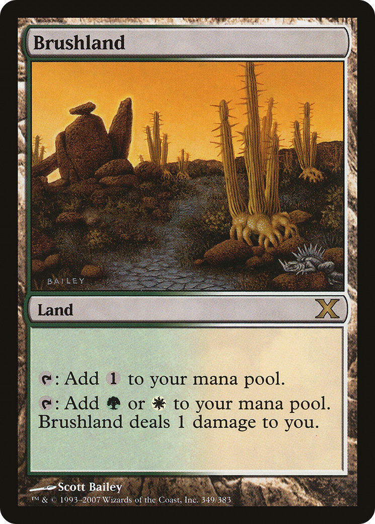 Brushland [Tenth Edition] Foil