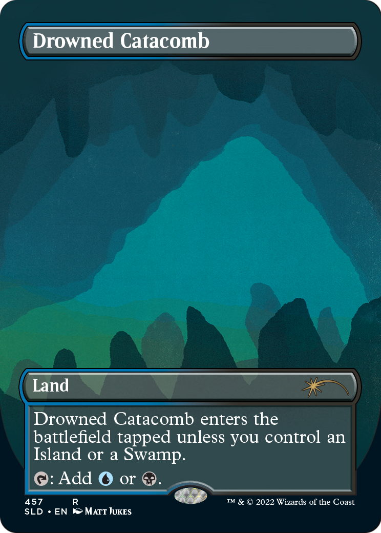 Drowned Catacomb (Borderless) [Secret Lair Drop Series] Foil