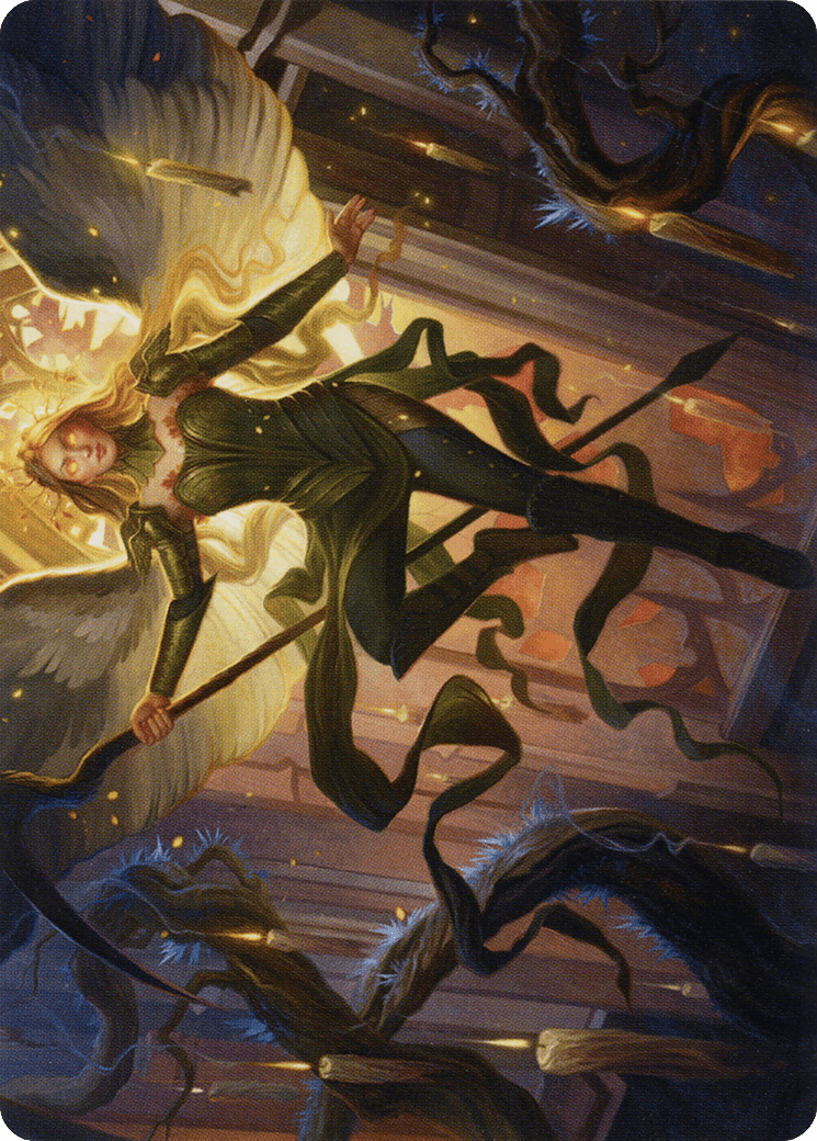 Sigarda, Champion of Light // Sigarda, Champion of Light (AMID-068) - Midnight Hunt Art Series (Borderless)