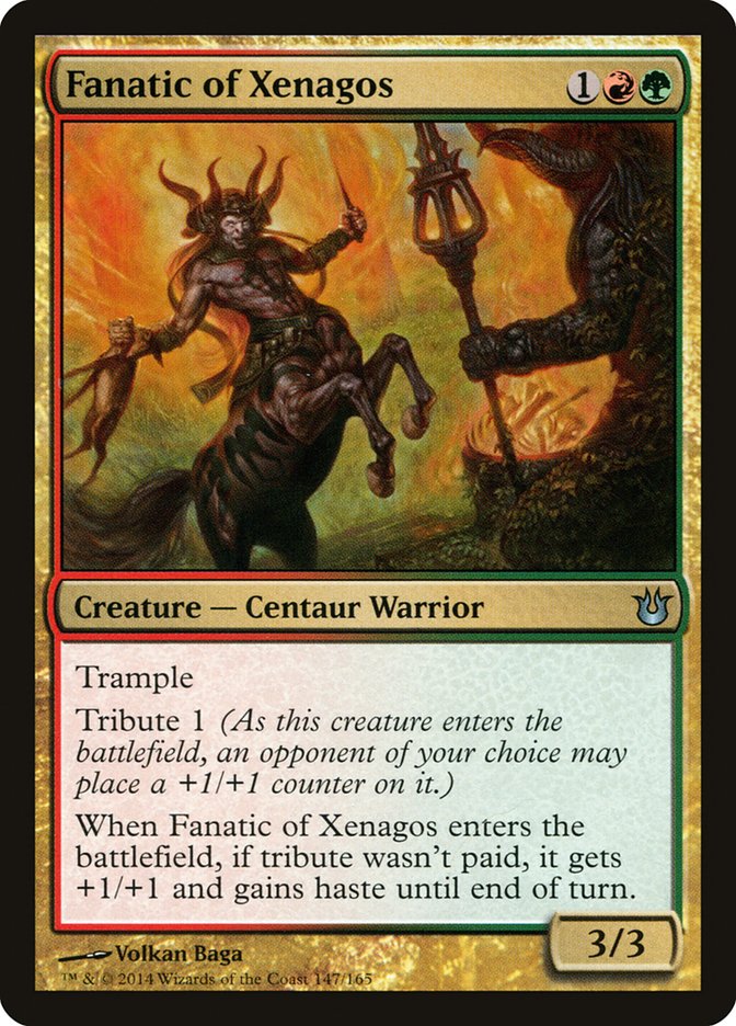 Fanatic of Xenagos 147/165 (Born of the Gods) 