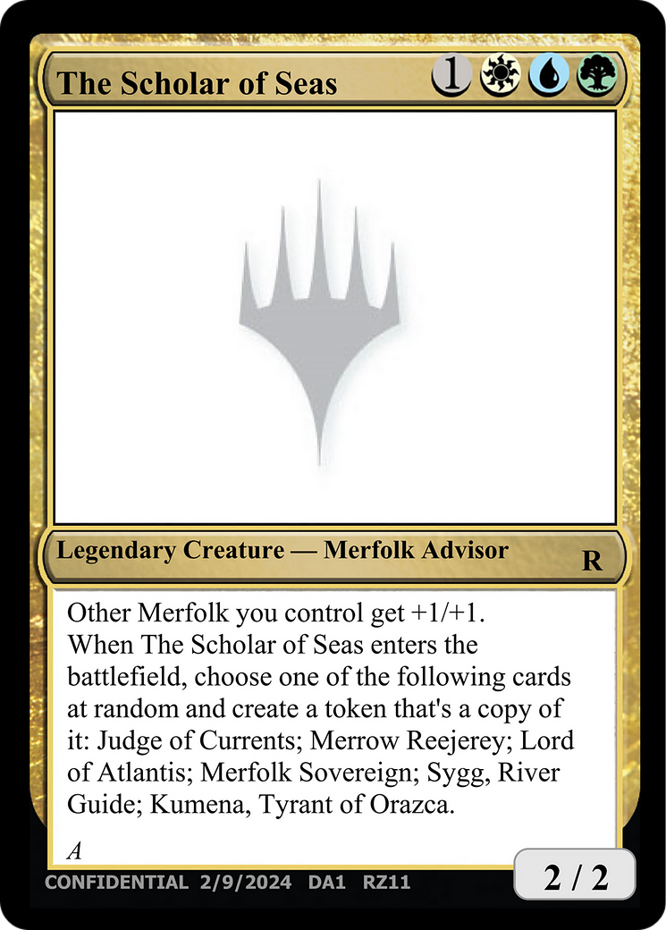 The Scholar of Seas (DA1-RZ11B) - Unknown Event