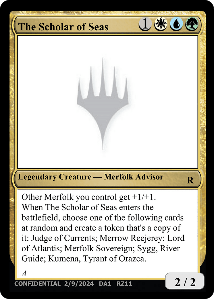 The Scholar of Seas (DA1-RZ11B) - Unknown Event