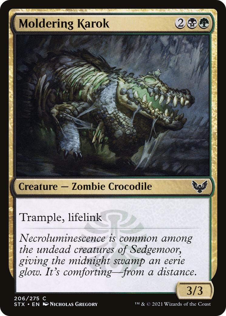 Moldering Karok [Strixhaven: School of Mages] Foil