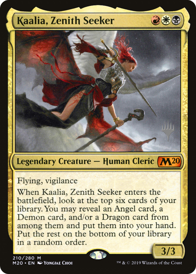 Kaalia, Zenith Seeker (Promo Pack) [Core Set 2020 Promos] Foil