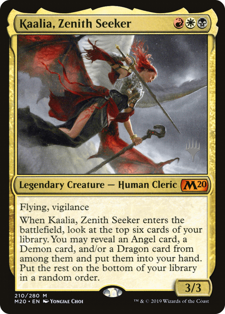 Kaalia, Zenith Seeker (Promo Pack) [Core Set 2020 Promos] Foil