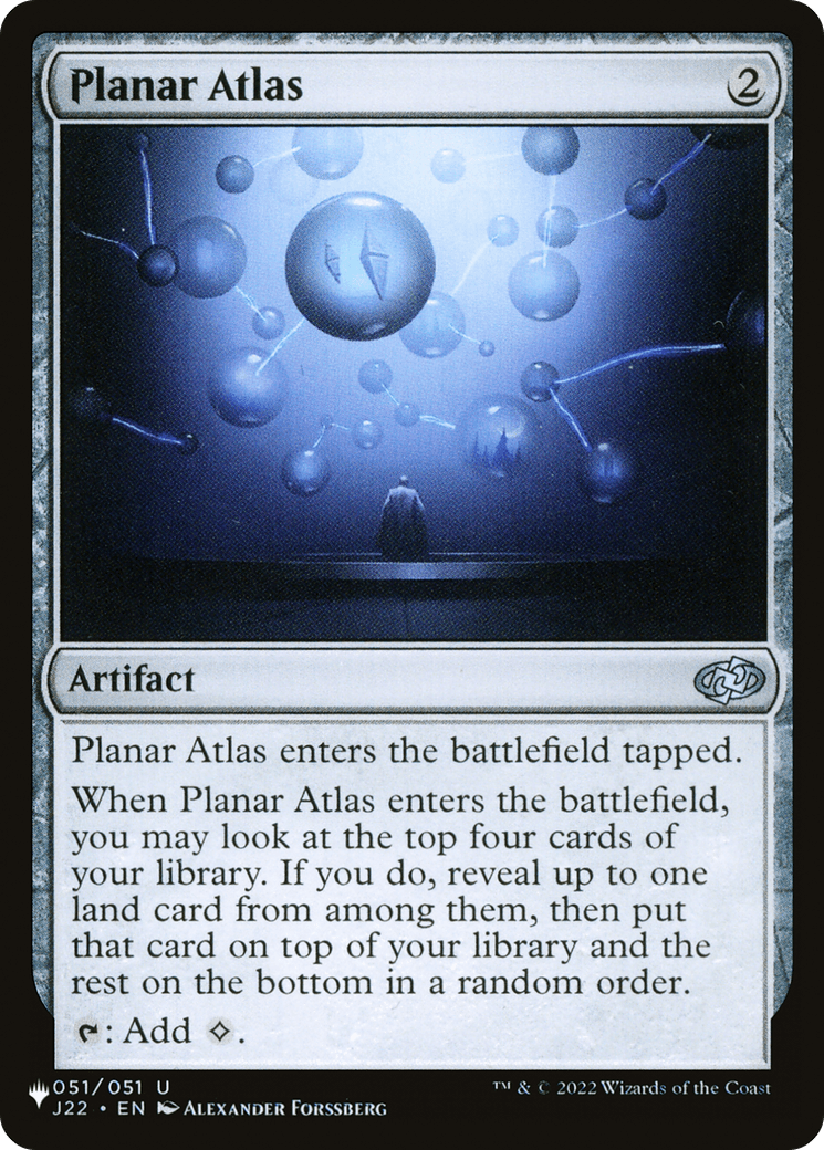 Planar Atlas |  (J22-51) [The List]