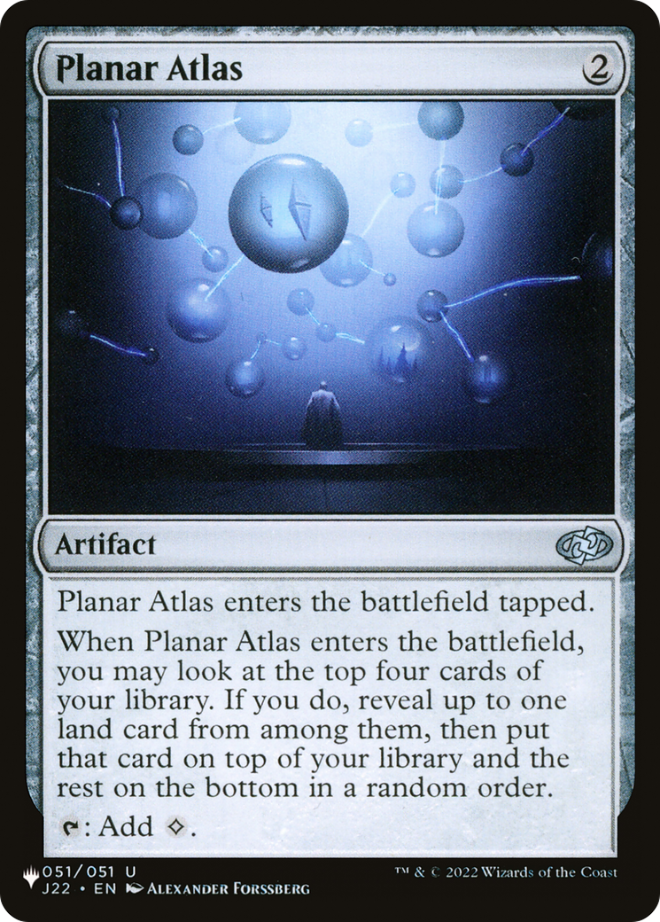 Planar Atlas |  (J22-51) [The List]
