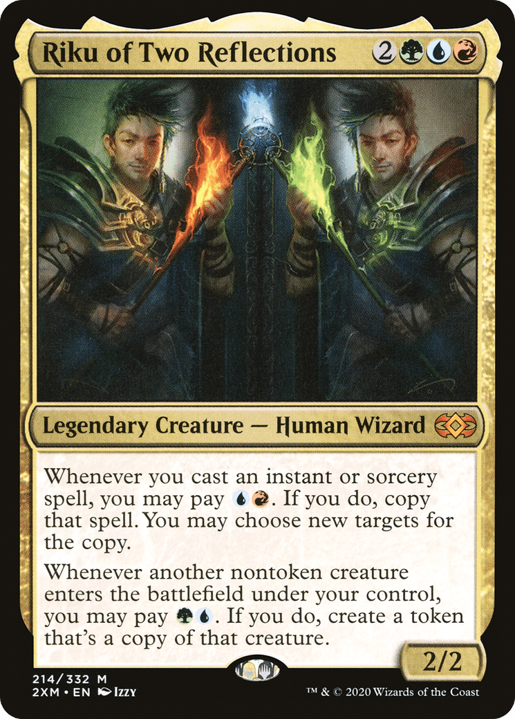Riku of Two Reflections [Double Masters] Foil