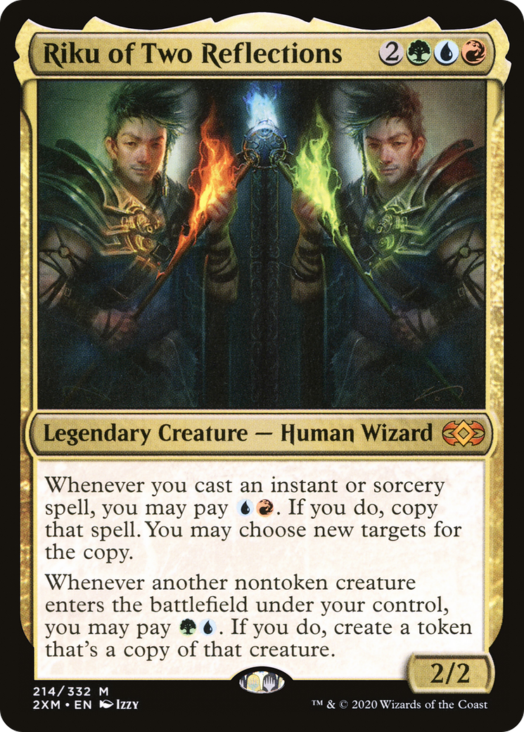 Riku of Two Reflections [Double Masters] Foil