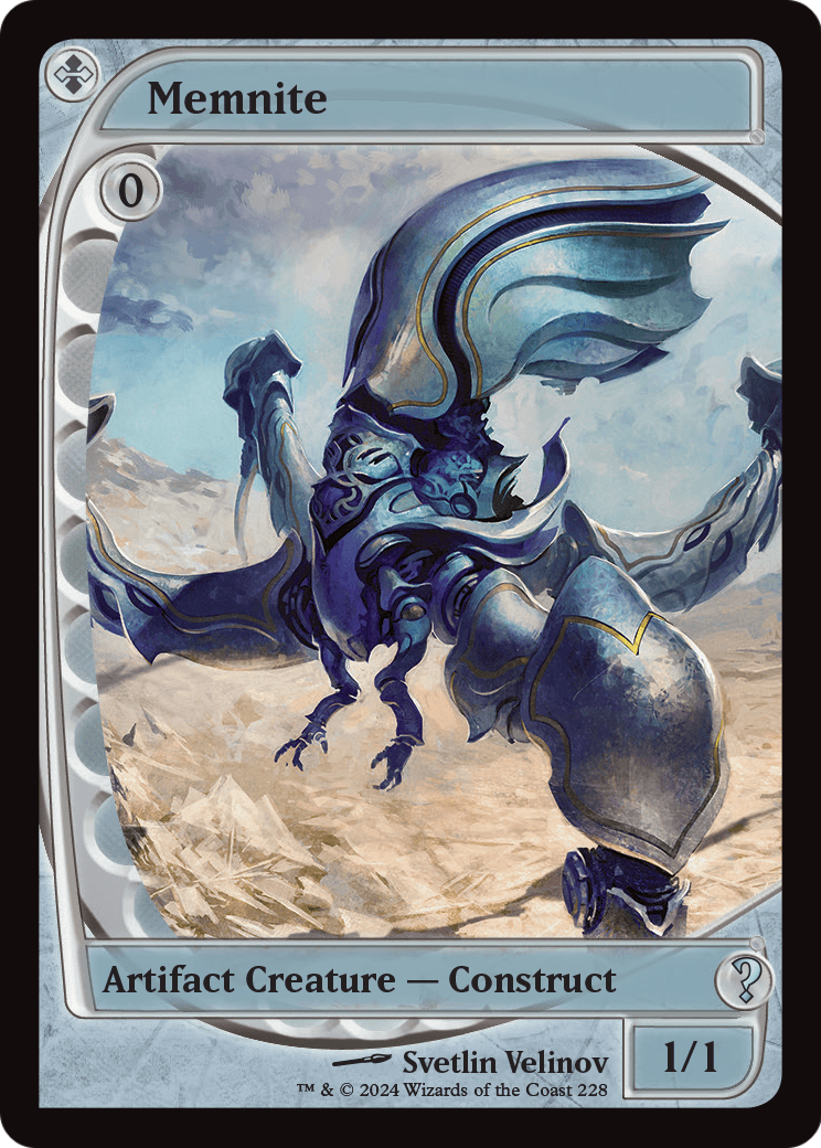Memnite (Future Sight) [Mystery Booster 2] Foil