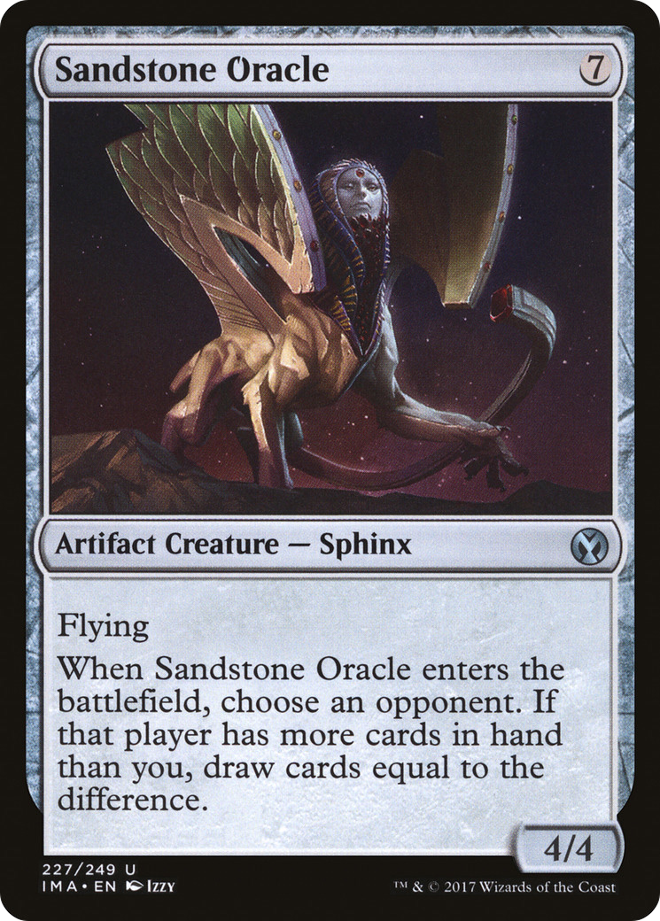 Sandstone Oracle [Iconic Masters] Foil
