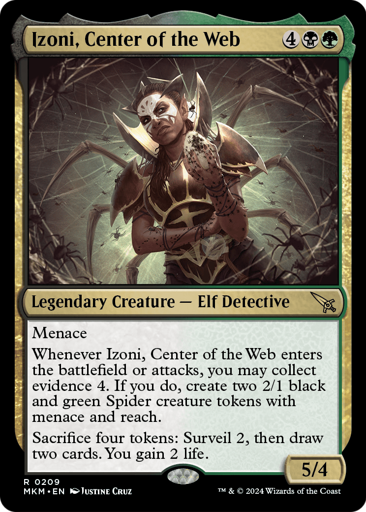 Izoni, Center of the Web [Murders at Karlov Manor] Foil