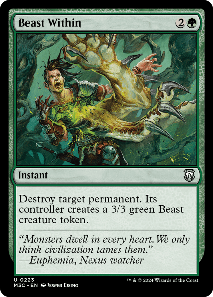Beast Within (M3C-223) - Modern Horizons 3 Commander Foil