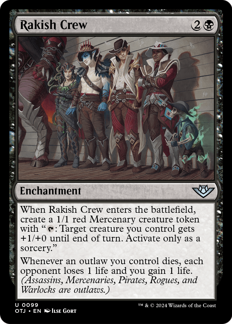Rakish Crew [Outlaws of Thunder Junction] Foil