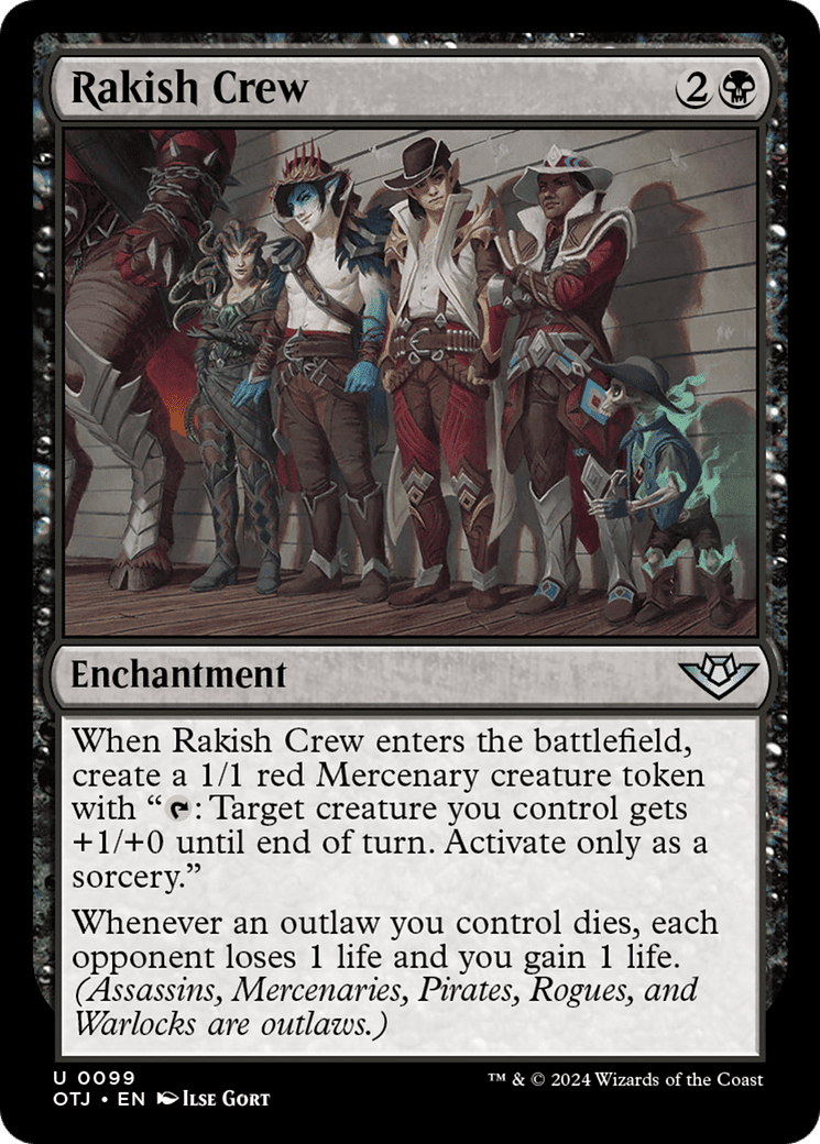 Rakish Crew [Outlaws of Thunder Junction] Foil