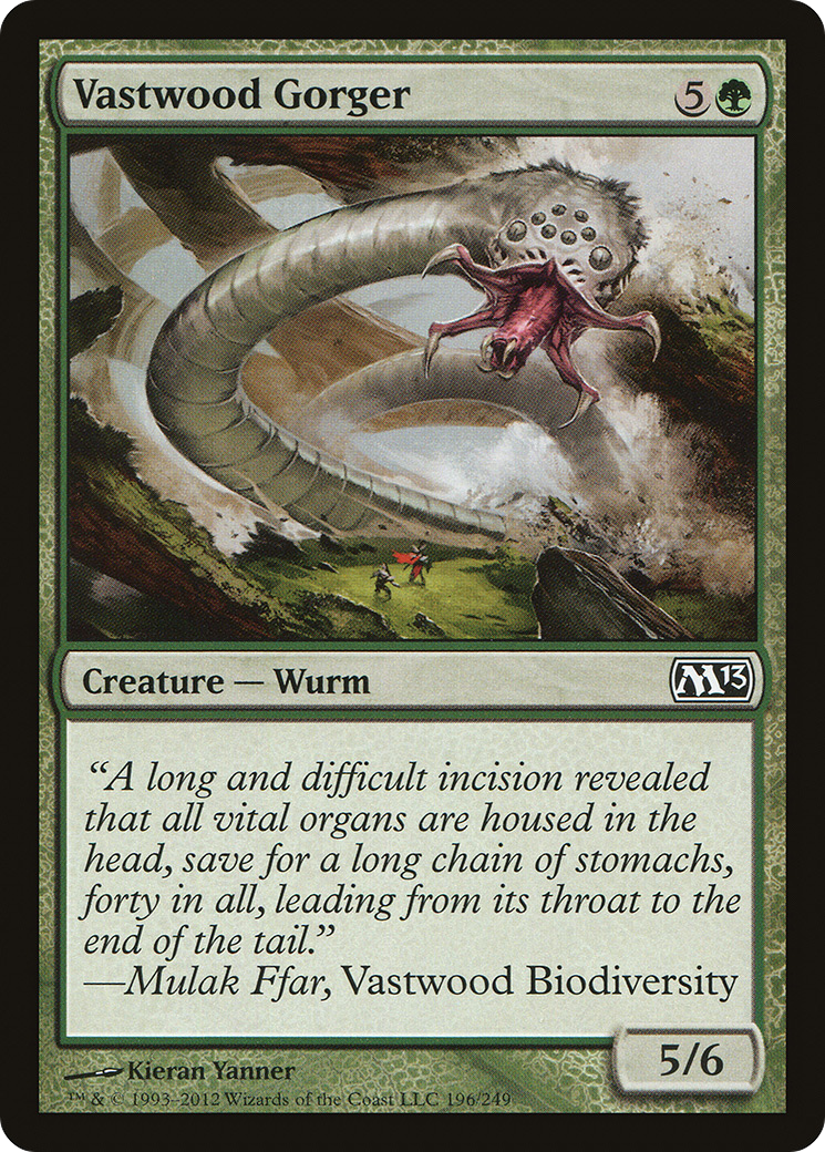Vastwood Gorger [Magic 2013] Foil
