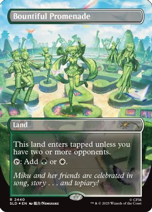Bountiful Promenade |  Foil (2440) [Secret Lair Drop Series]