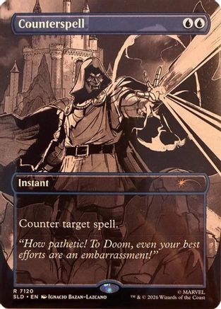 Counterspell (7120) |  (7120) [Secret Lair Drop Series]