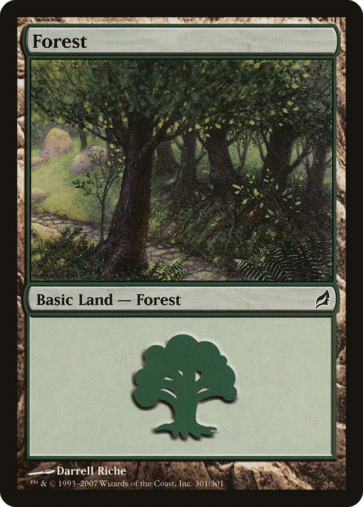Forest (301) [Lorwyn] Foil