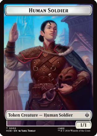 Human Soldier // On An Adventure Double-Sided Token |  (2 // 15) [The Hobbit]